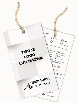 Zwieszka odzieżowa - wzór 2 - Amicus